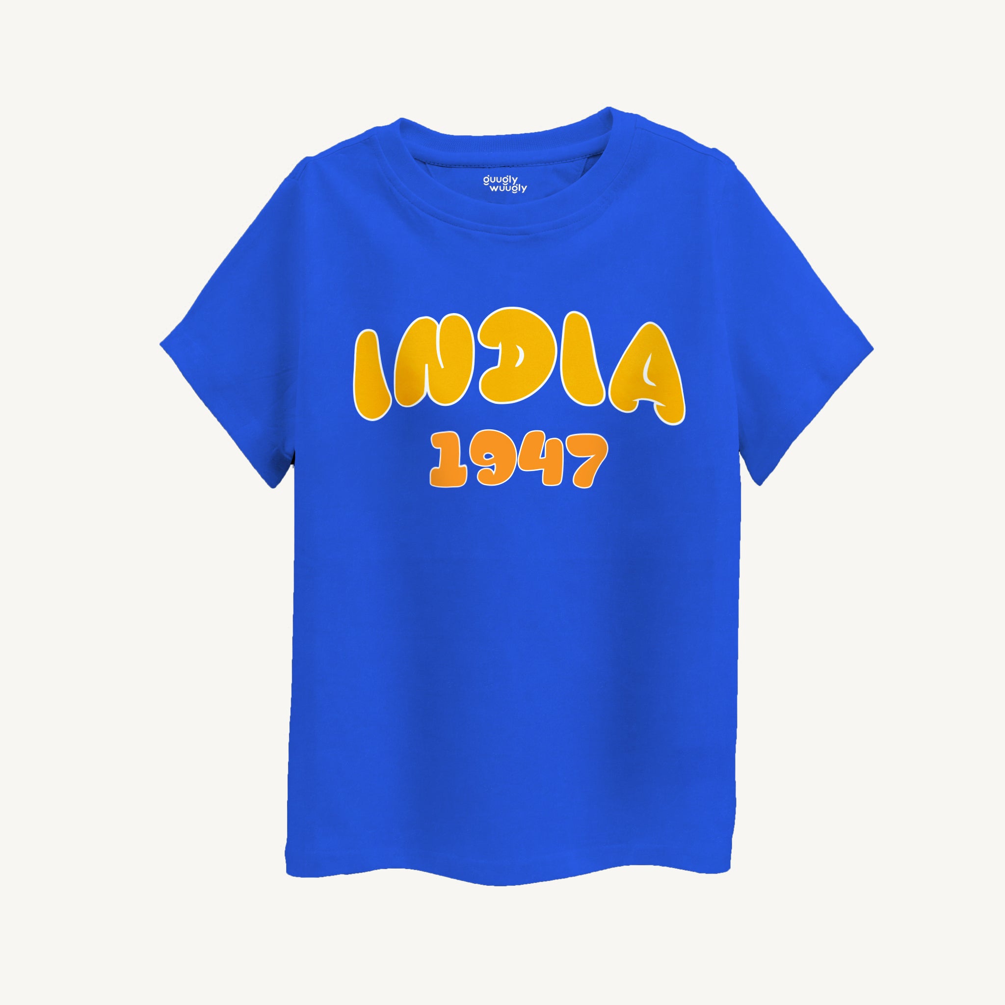 Boys India 1947 Blue T-shirt