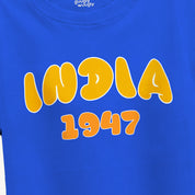 Boys India 1947 Blue T-shirt