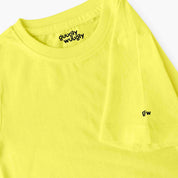 Solid Lemon Yellow T-shirt