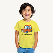 Boys-Gradpa-Car-yellow-Tshirt