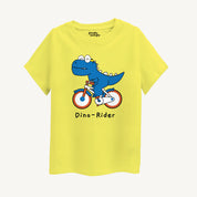 Boys-Yellow-dino-rider-tshirt