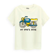 Boys-my-dad-bike-off-white-t-shirt-front