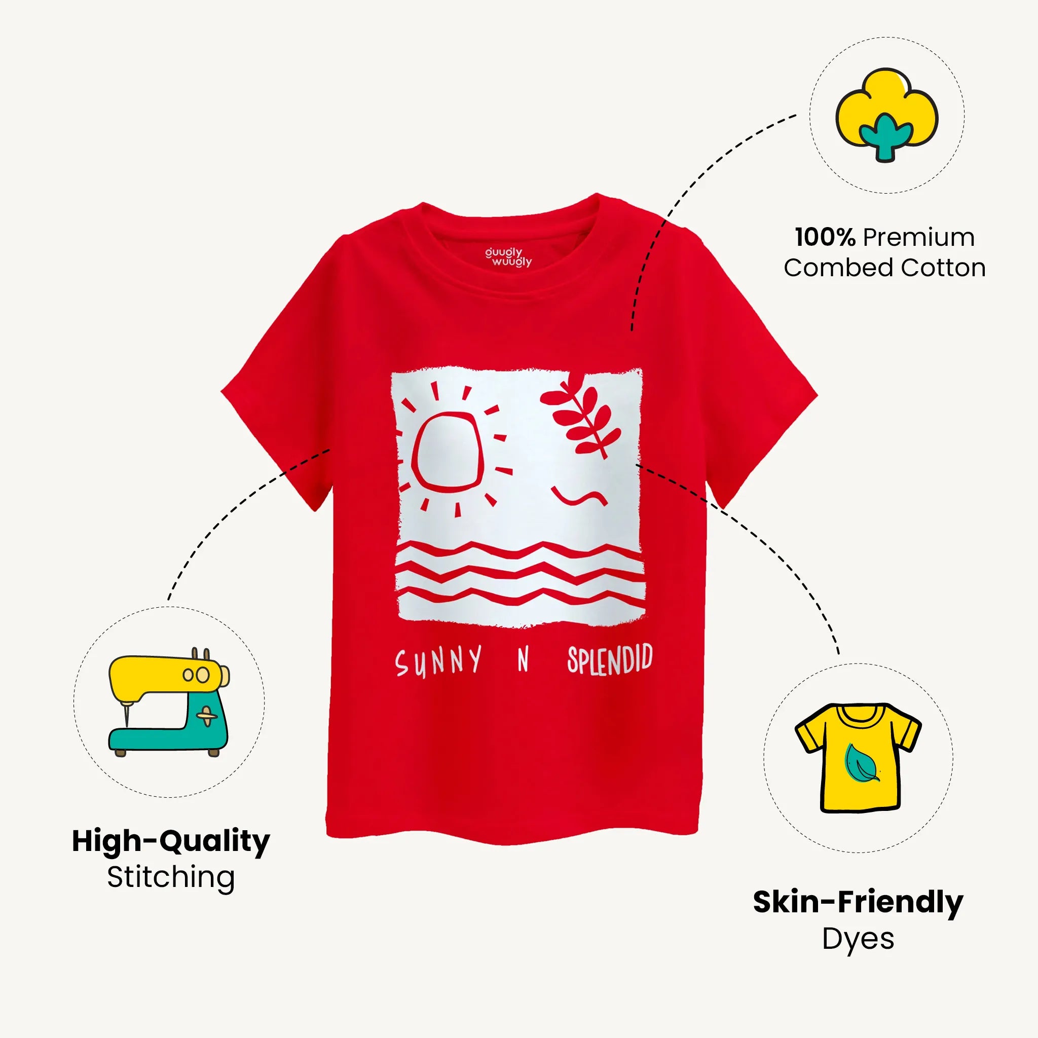 Boys-sunny-n-splended-red-tshirt-features