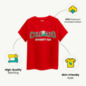 Girls Colorado Red Tshirt features