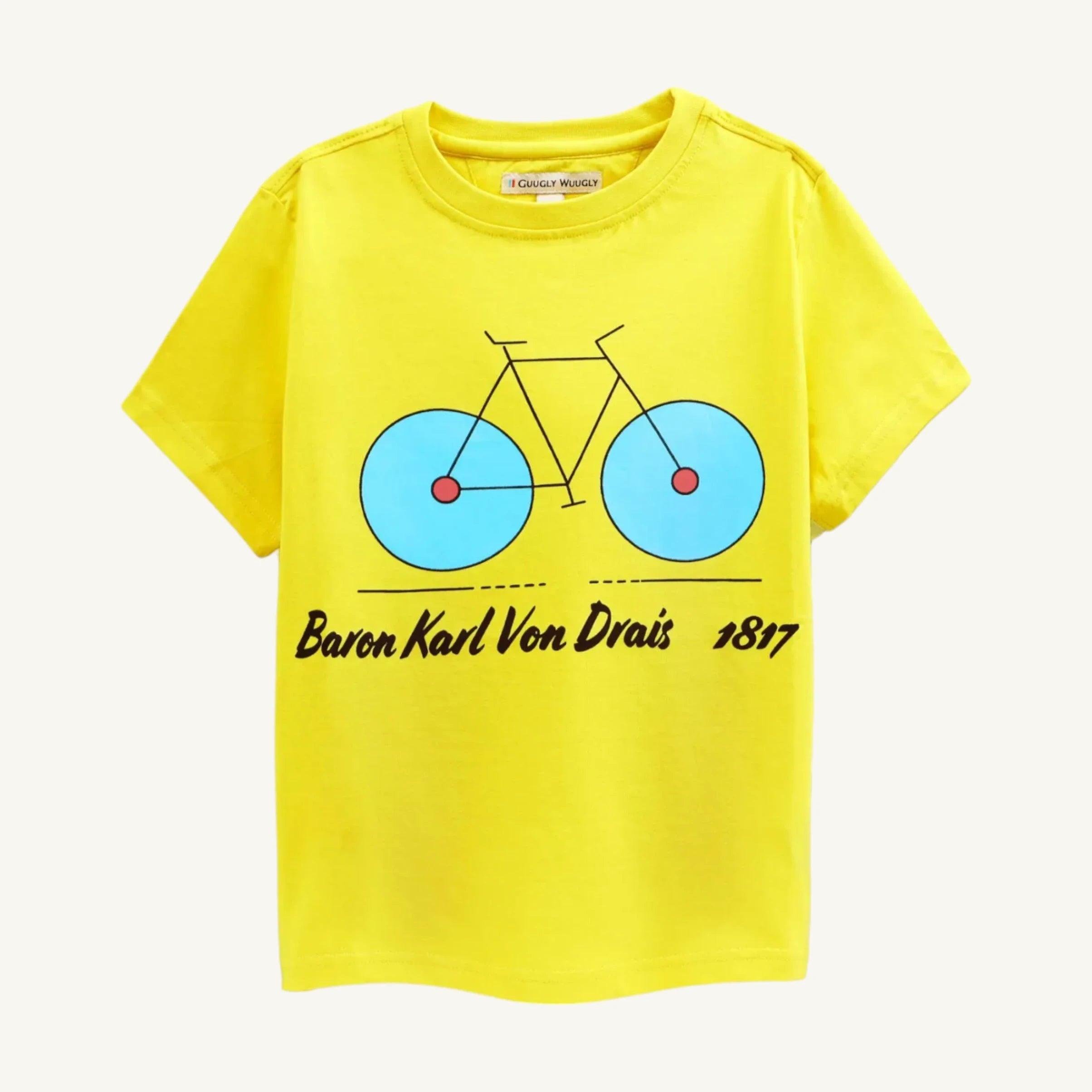 Boys Bicycle T-shirt - Guugly Wuugly
