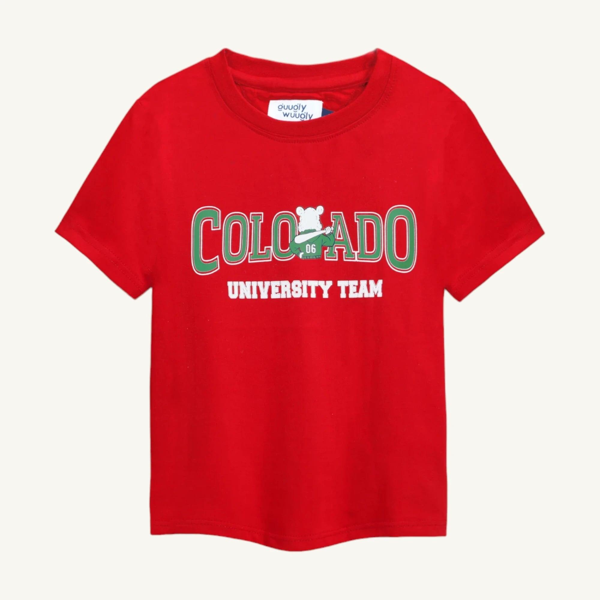 Boys Colorado T-shirt - Guugly Wuugly
