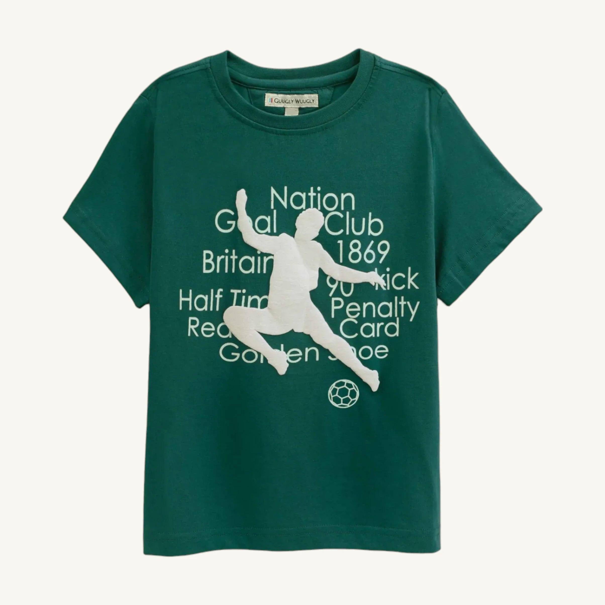 Boys Football T-shirt - Guugly Wuugly