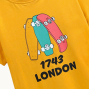 Boys Skates T-shirt - Guugly Wuugly