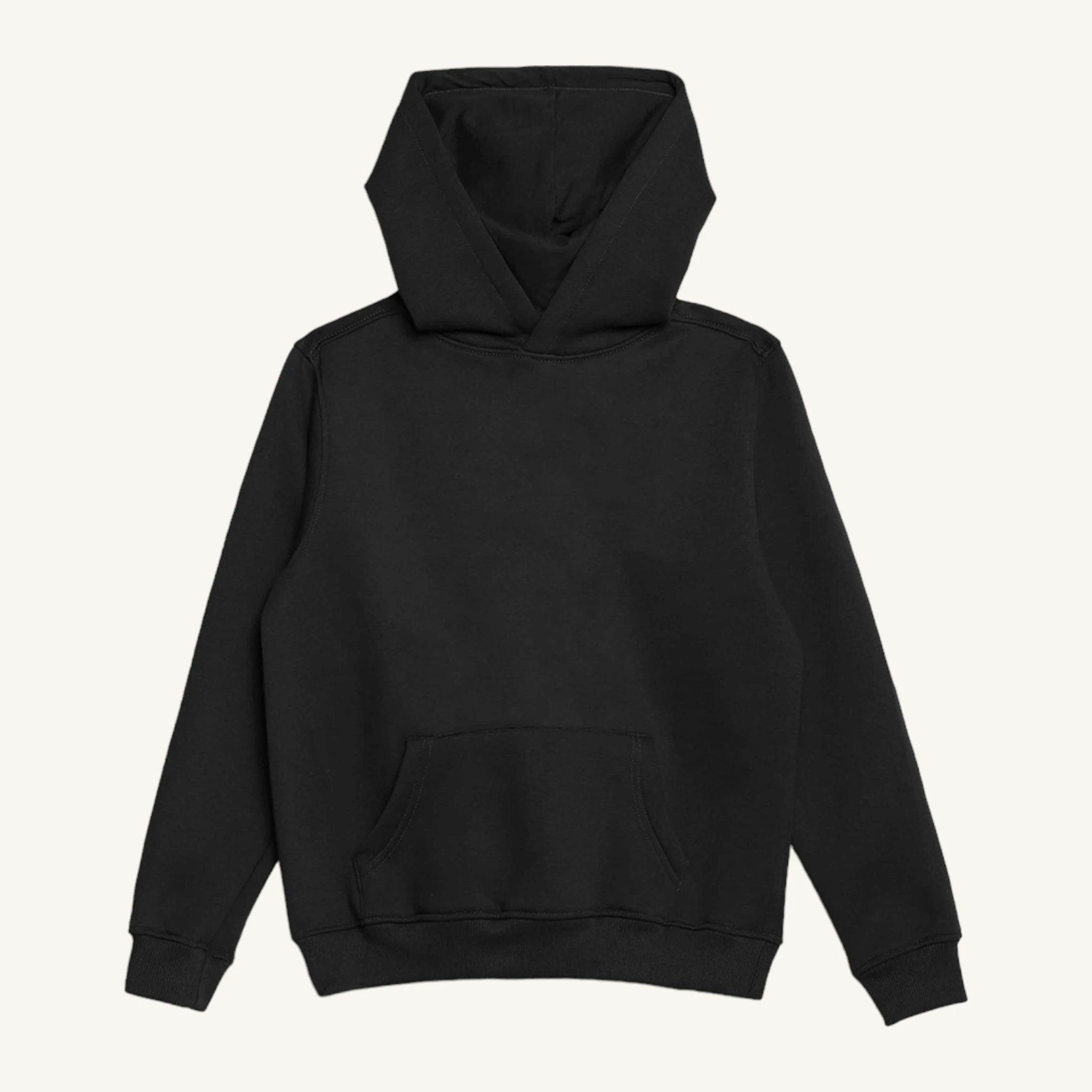 Girls Black Hoodie - Guugly Wuugly