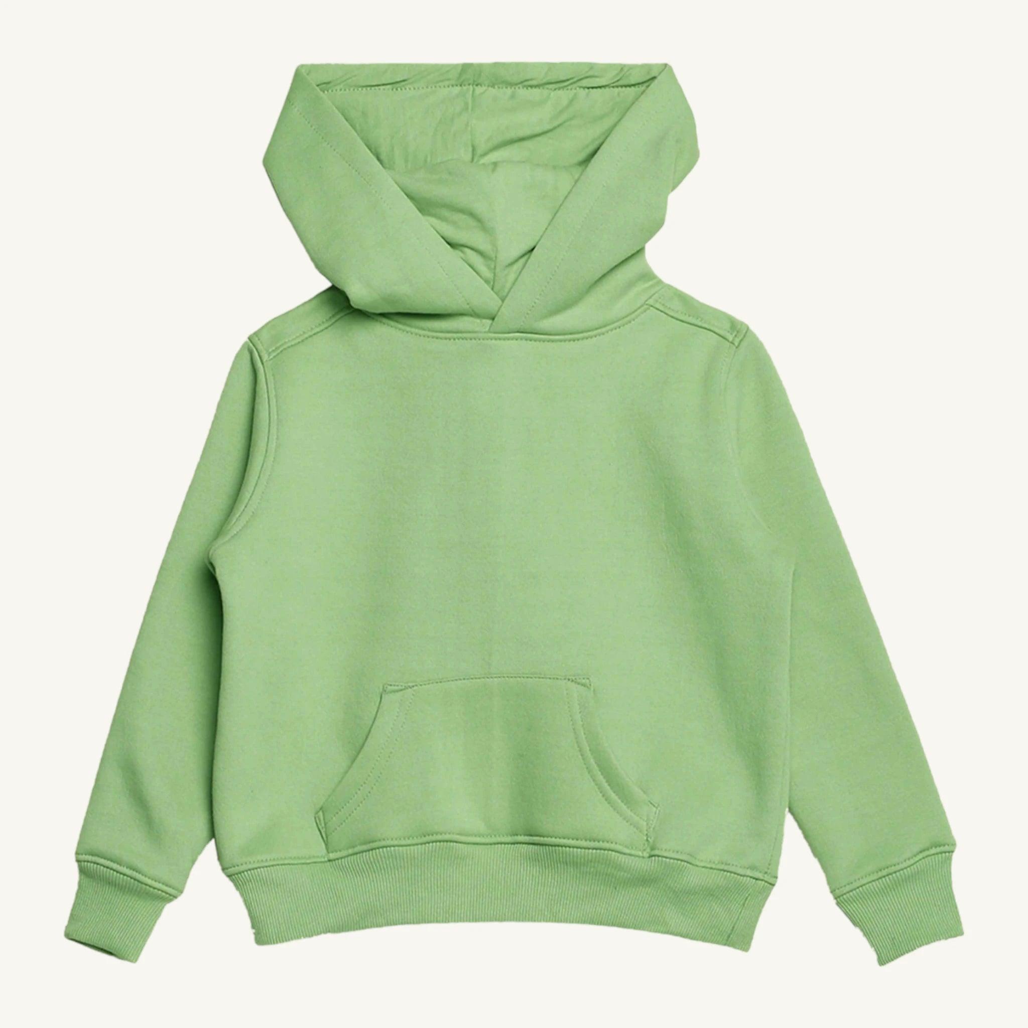 Girls Pastel Green Hoodie - Guugly Wuugly