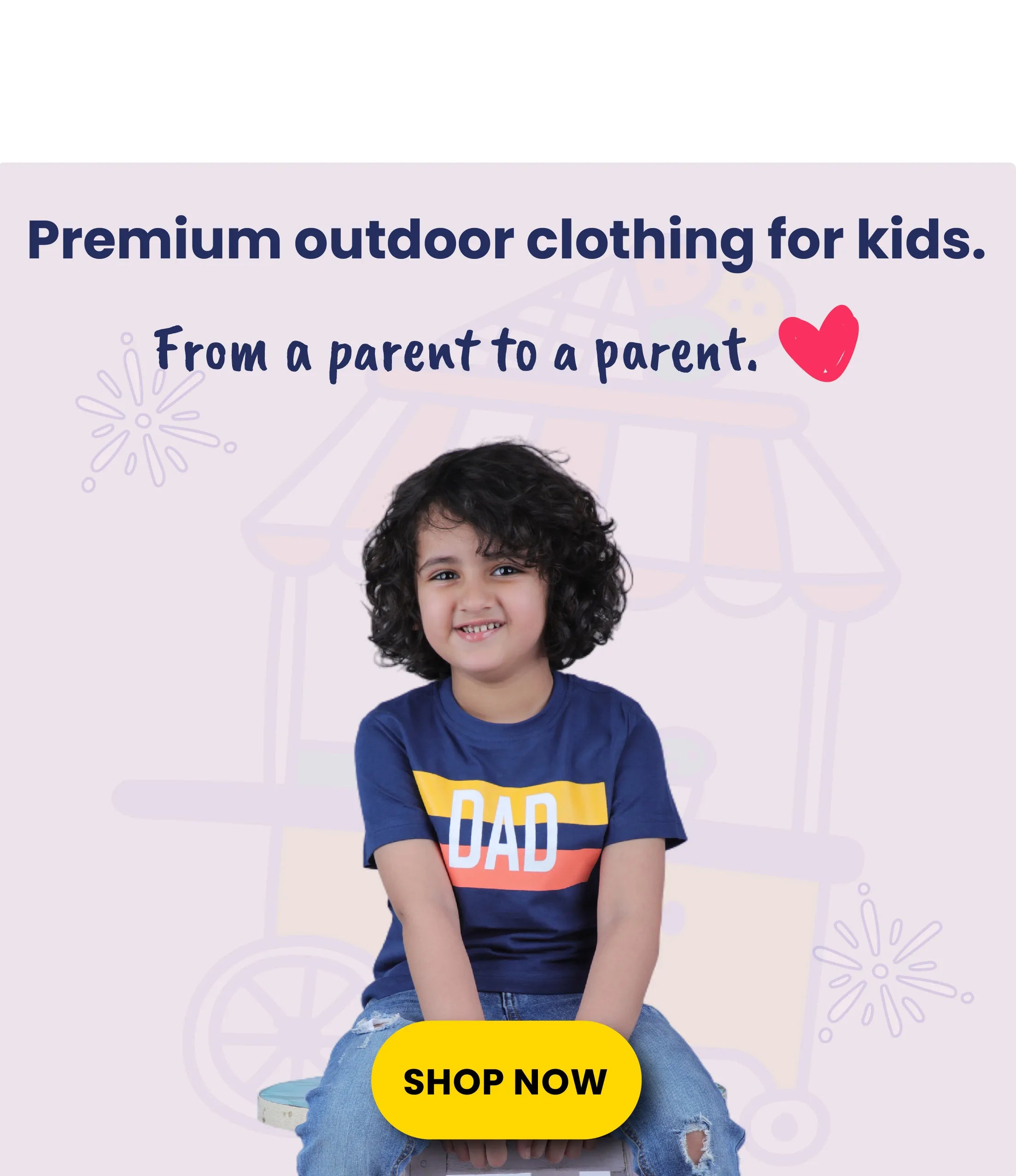 Premium outdoor clothing for kids